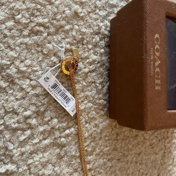 Coach Gold Bracelet - Picture 1 of 4